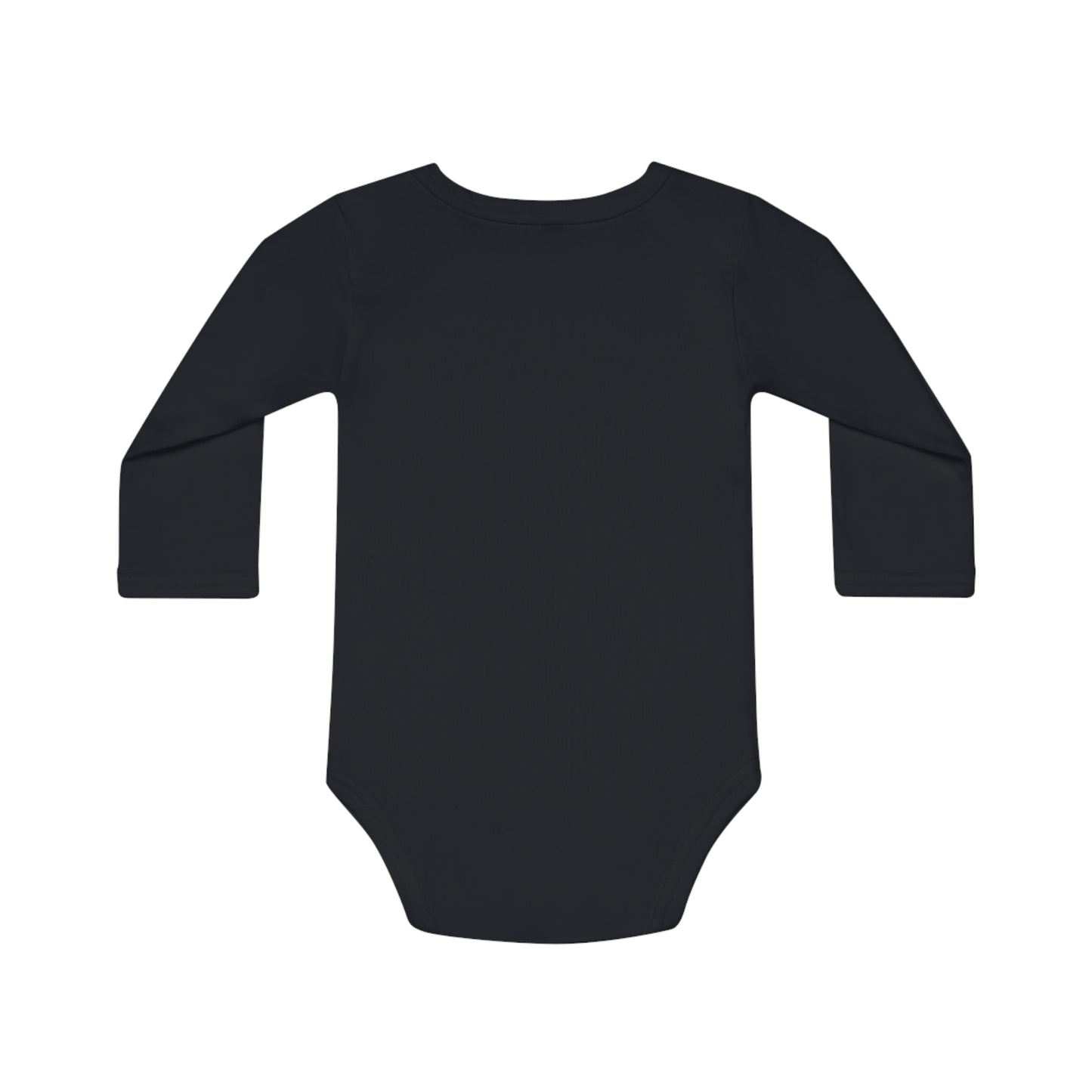 Pennies Make Dollars Baby Long-Sleeve Organic Bodysuit