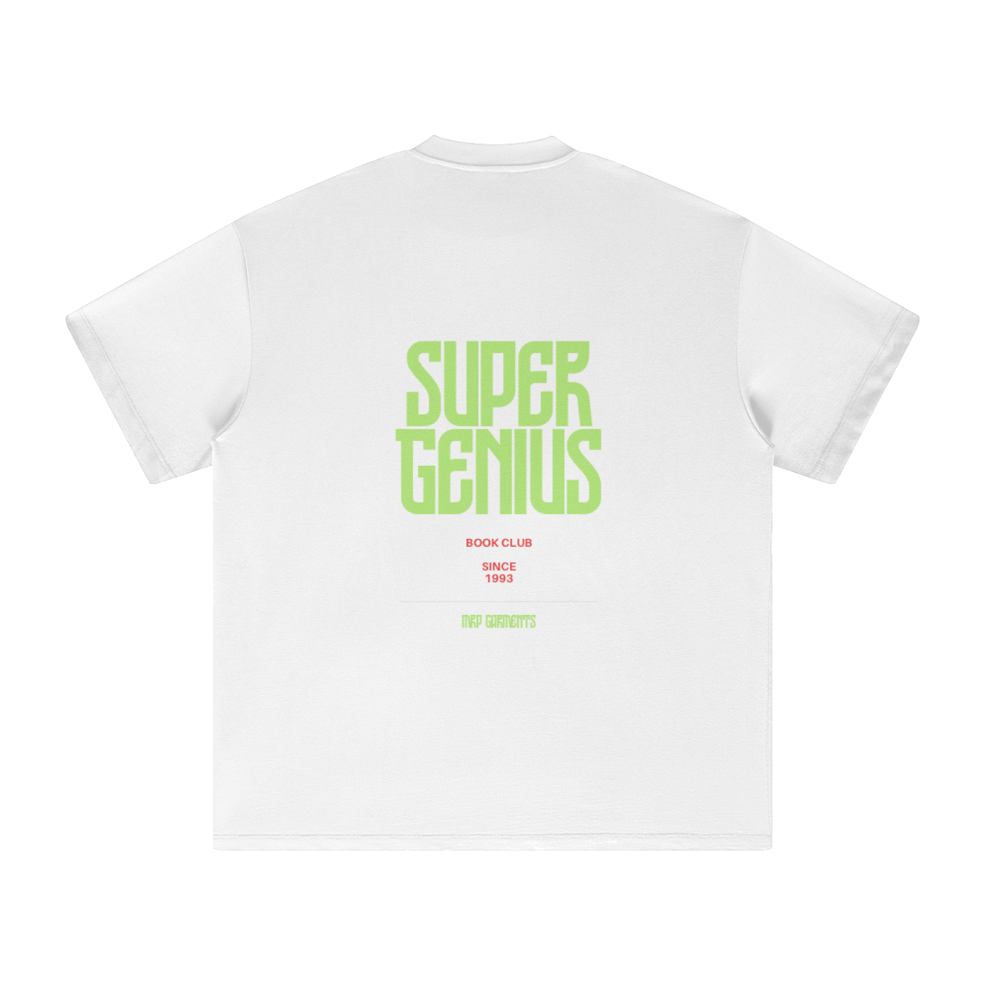Super Genius Tone l T-Shirt (White)