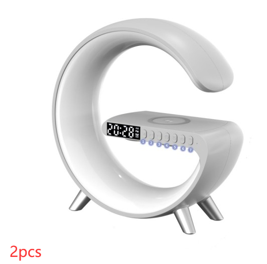 White & Black LED Lamp