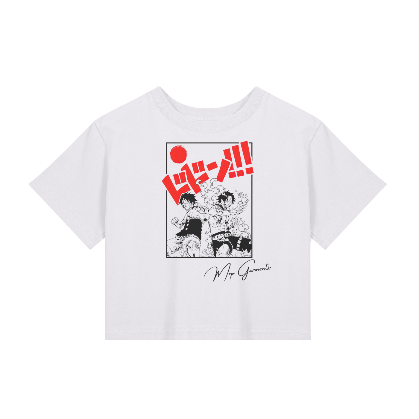 One Piece Anime Baby Tee Seamless T-Shirt