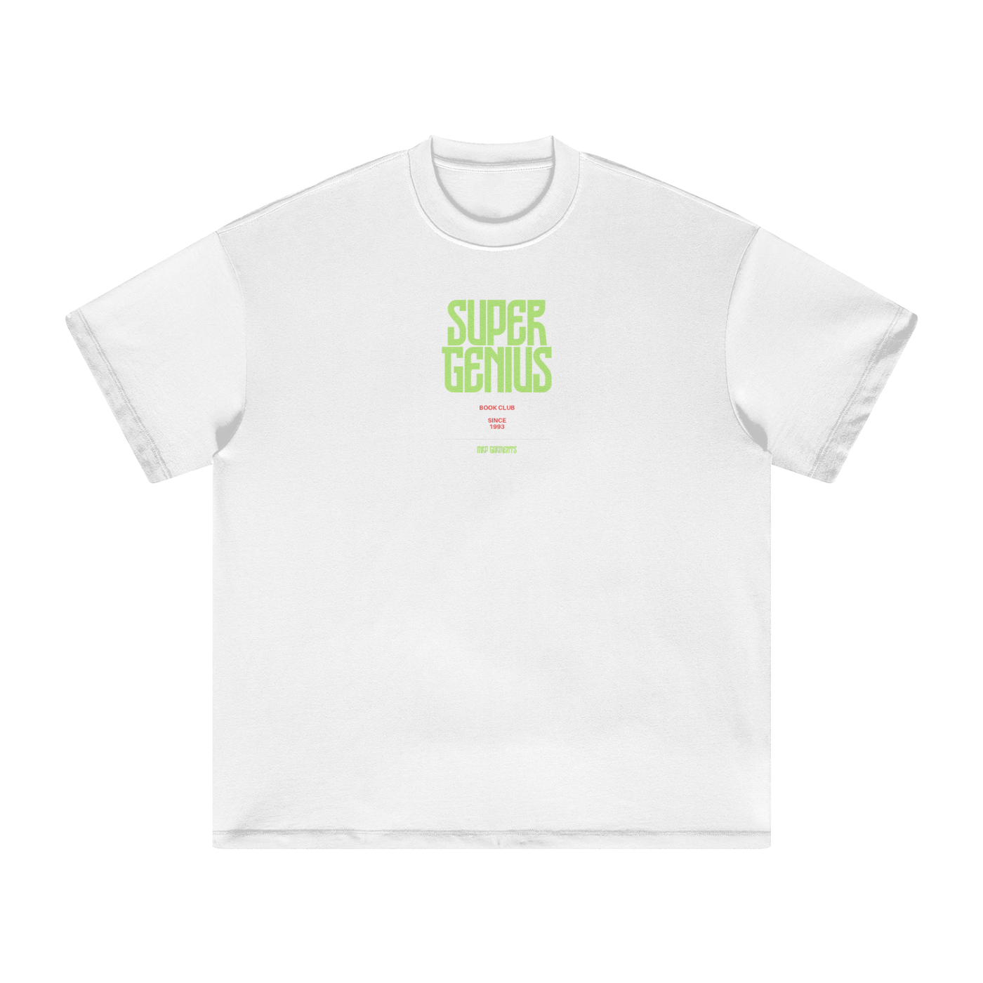 Super Genius Tone l T-Shirt (White)