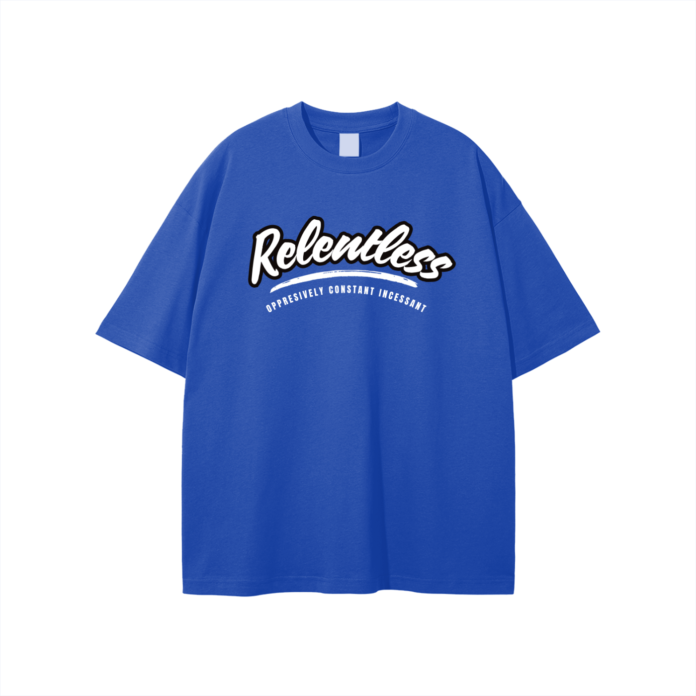 Relentless Comic Blue T-shirt