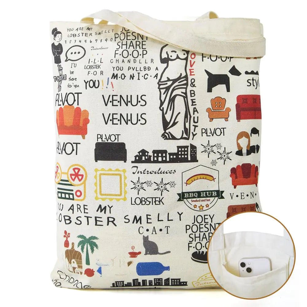 Tv Show Womens Tote Bag with Pockets