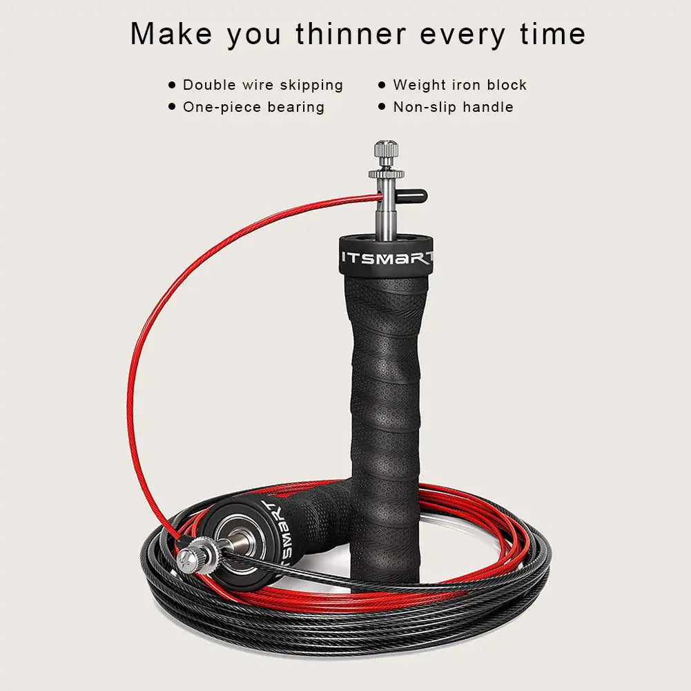 Weighted Jump Rope (Adjustable)