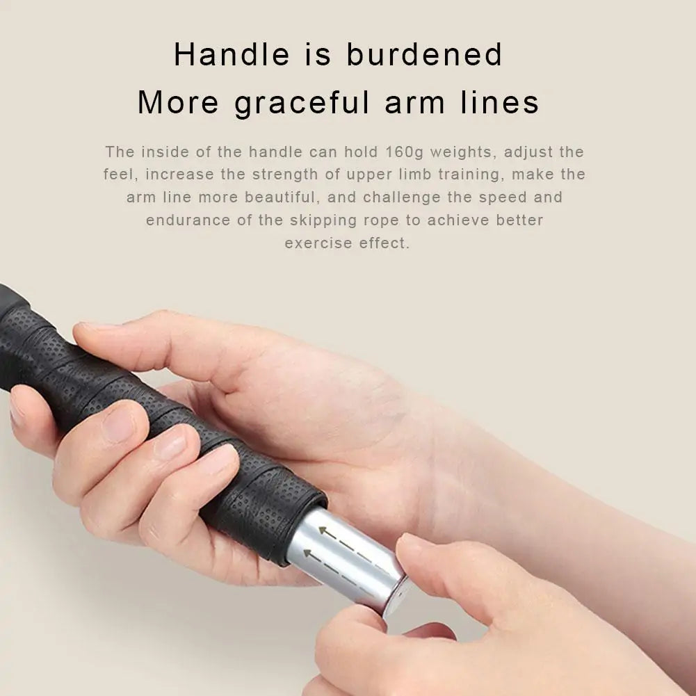Weighted Jump Rope (Adjustable)