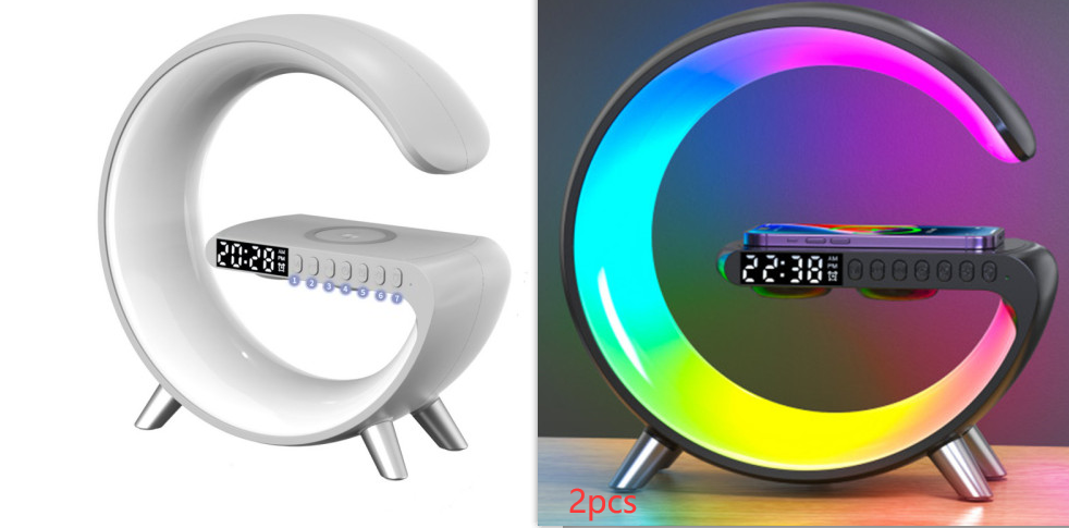 White & Black LED Lamp