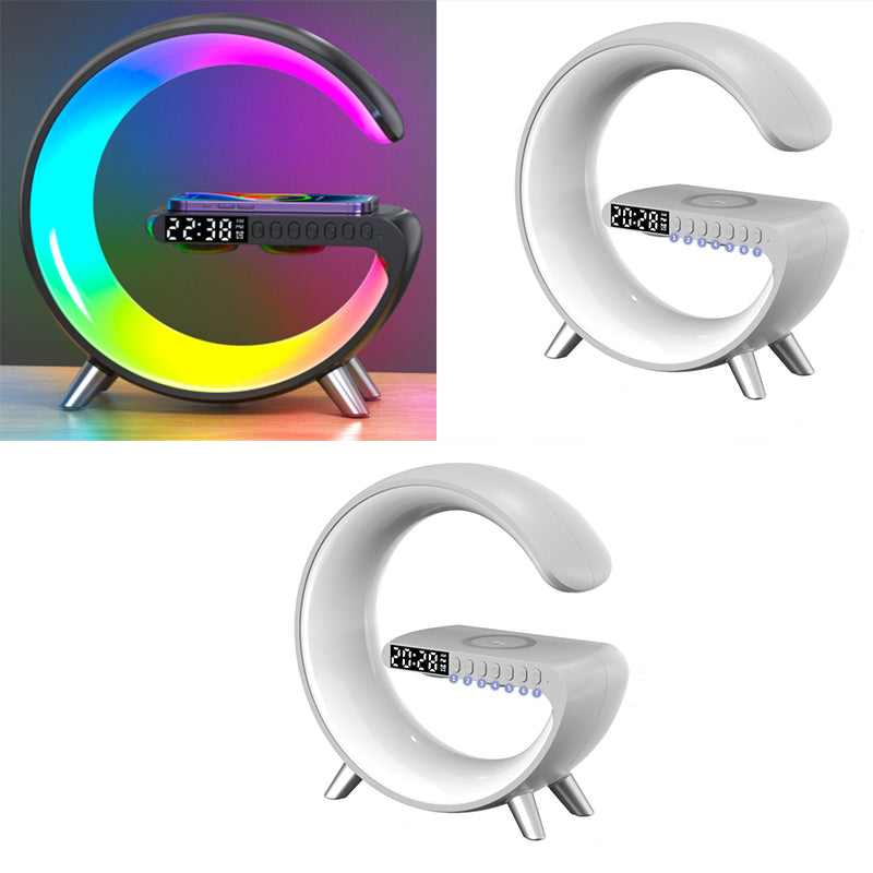 White & Black LED Lamp