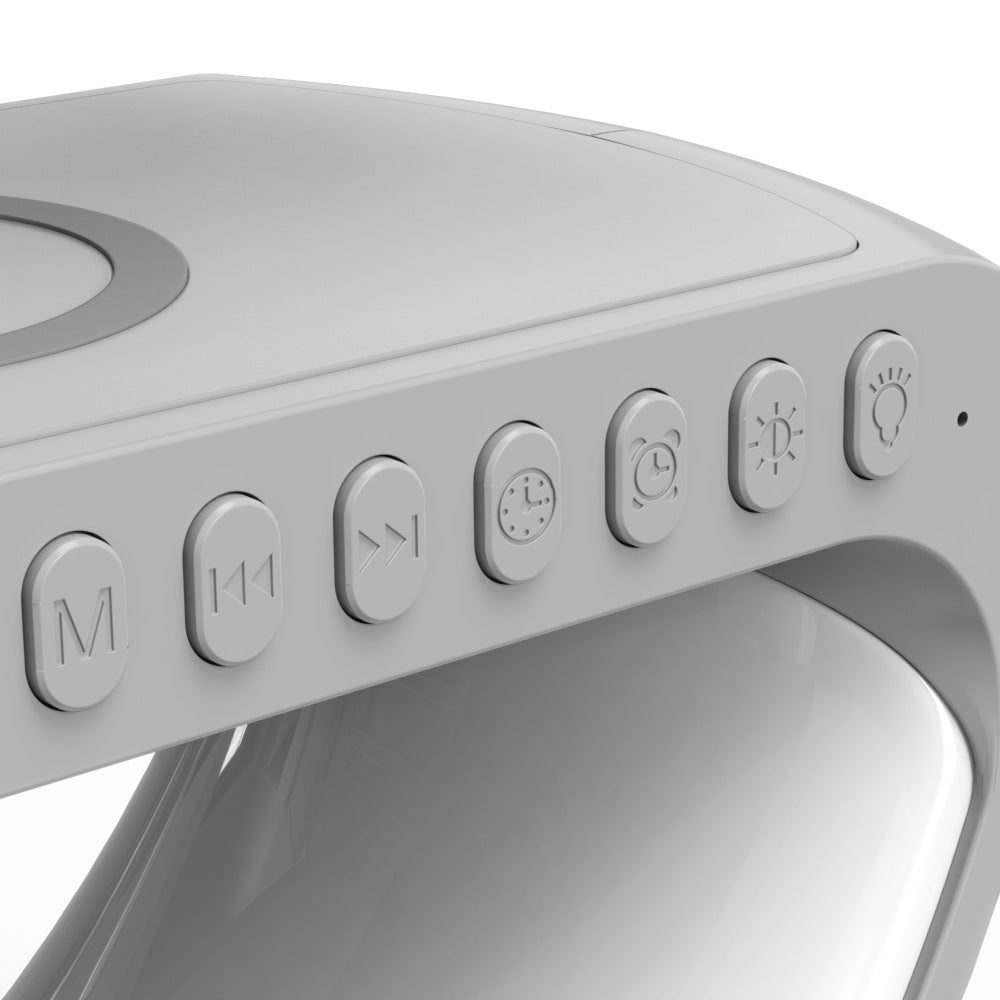 White & Black LED Lamp