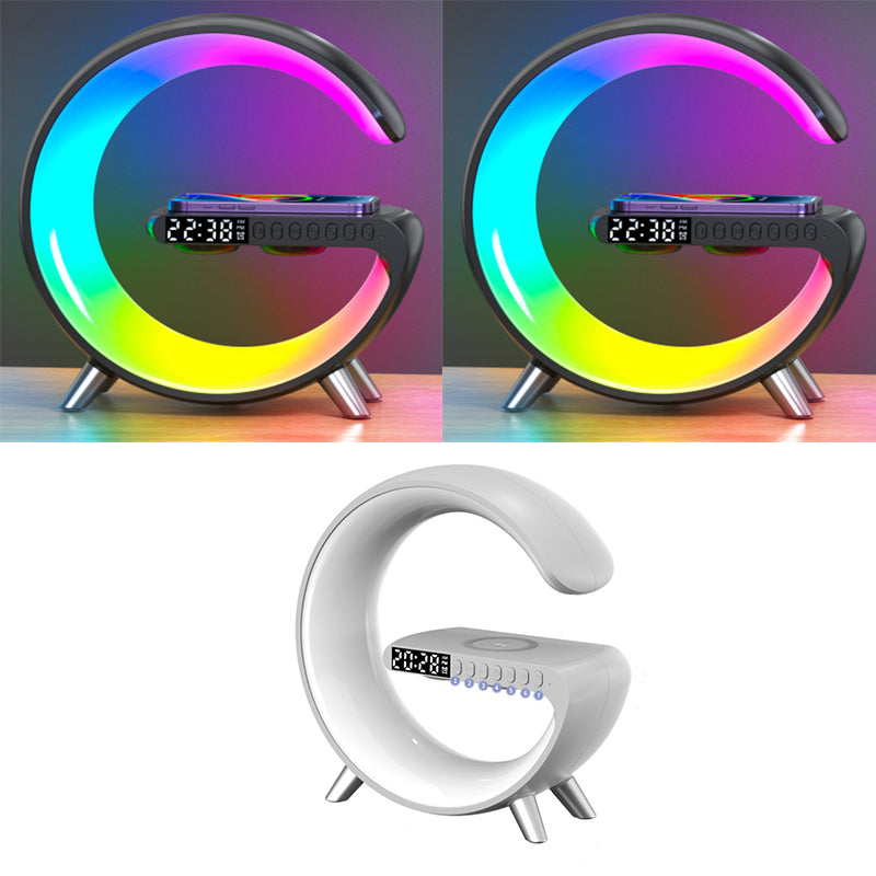 White & Black LED Lamp