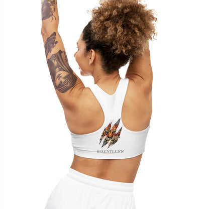 MRP White Relentless Seamless Sports Bra (W)