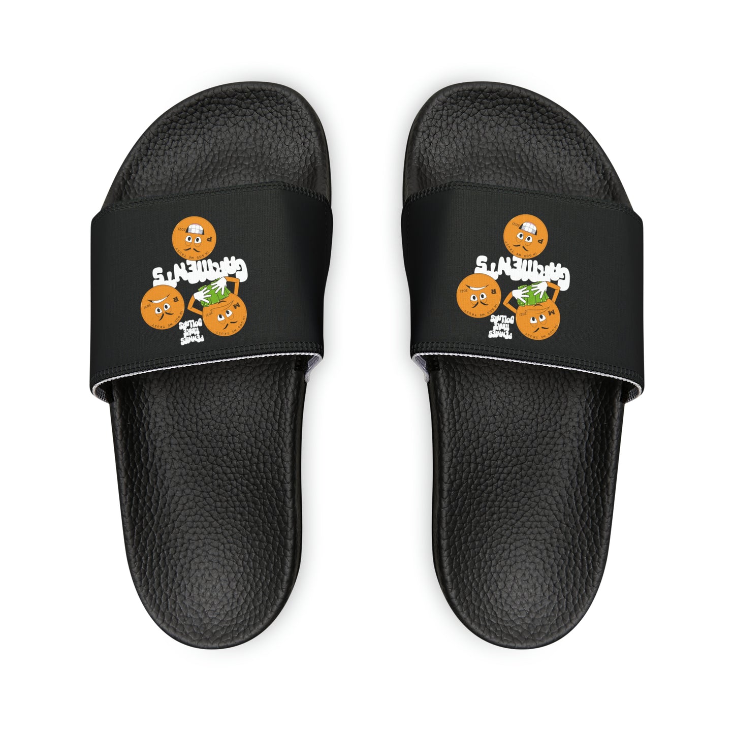 Pennies Make Dollars Youth PU Slide Sandals