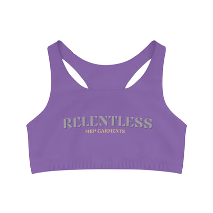 MRP Light Purple Relentless Seamless Sports Bra (W)