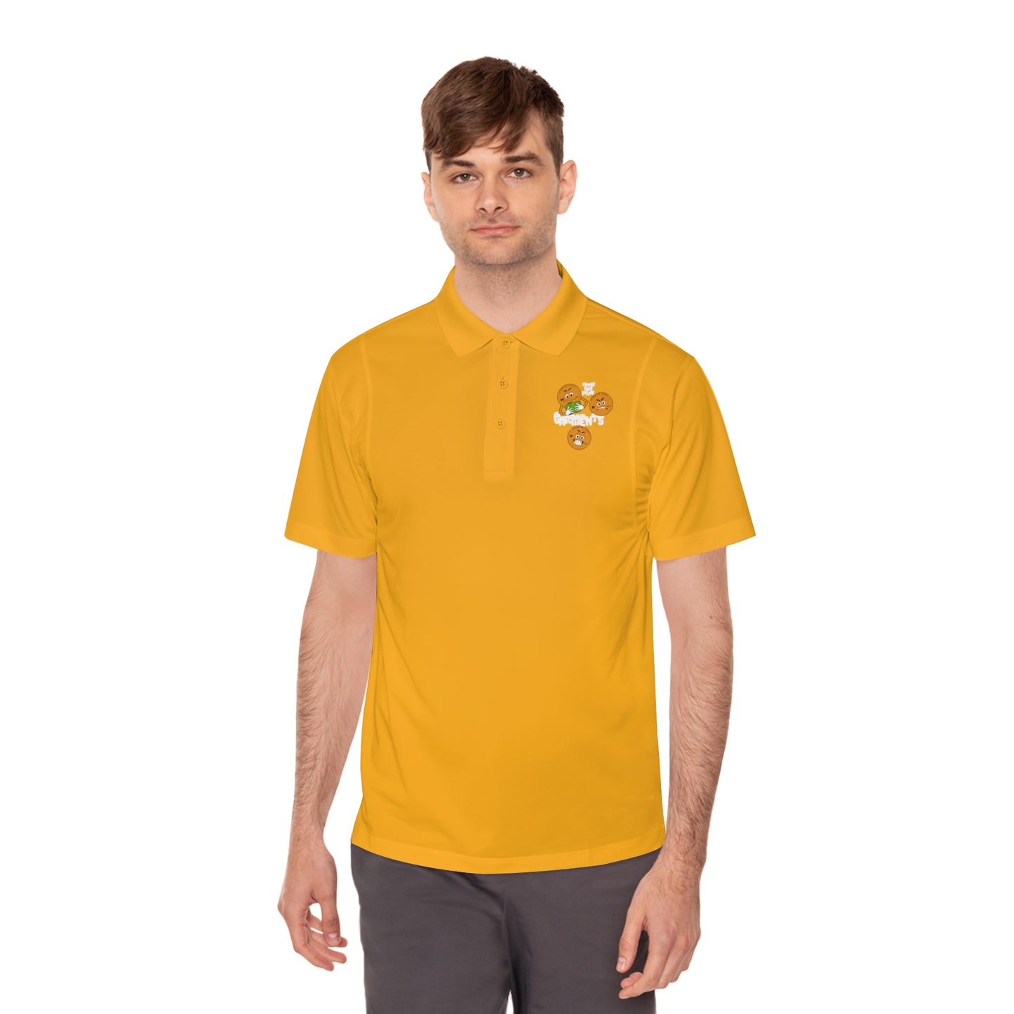 Pennies Make Dollars Men's Sport Polo Shirt