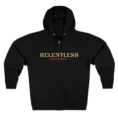 Black Relentless Zip Hoodie