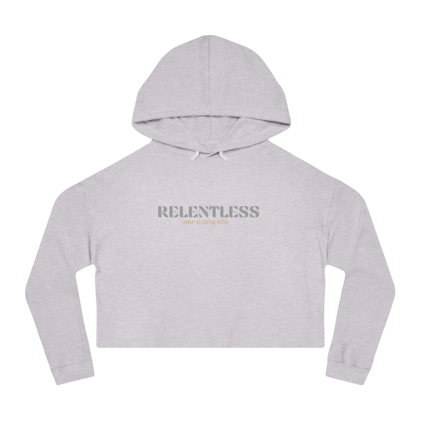 MRP Relentless Cropped Hooded Sweatshirt