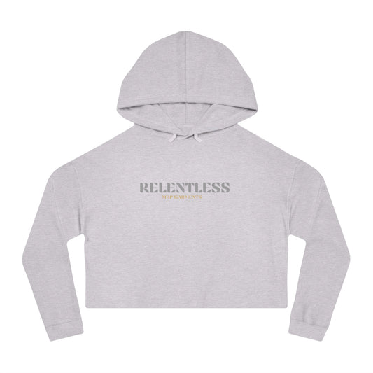 MRP Relentless Cropped Hooded Sweatshirt