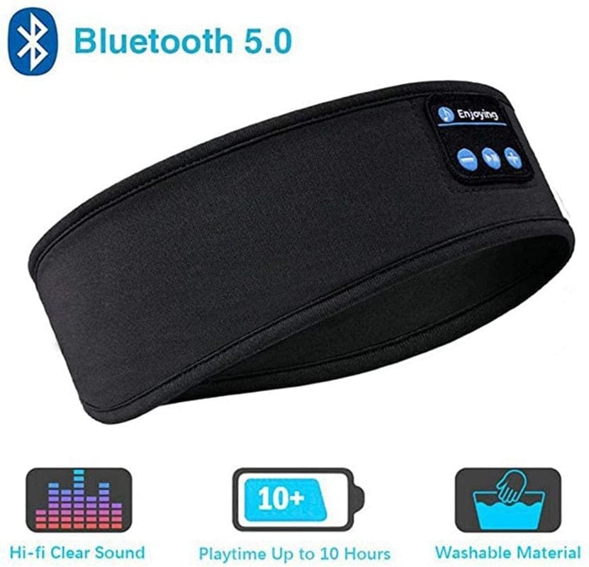 Sleeping Sports Headphones Headband W/ Bluetooth