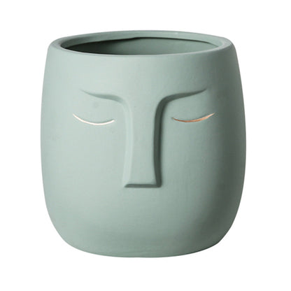 Value Ceramic Face Living Room Vase