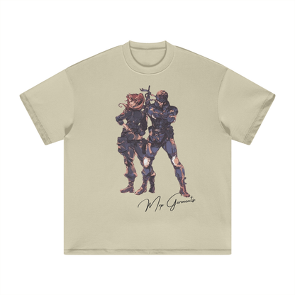 Metal Gear Graphic Oversized Tone T-Shirt