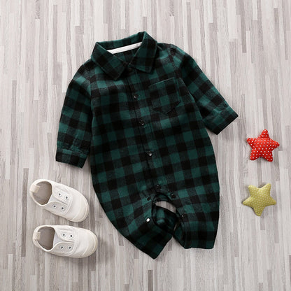 Plaid Onesie Jumpsuit