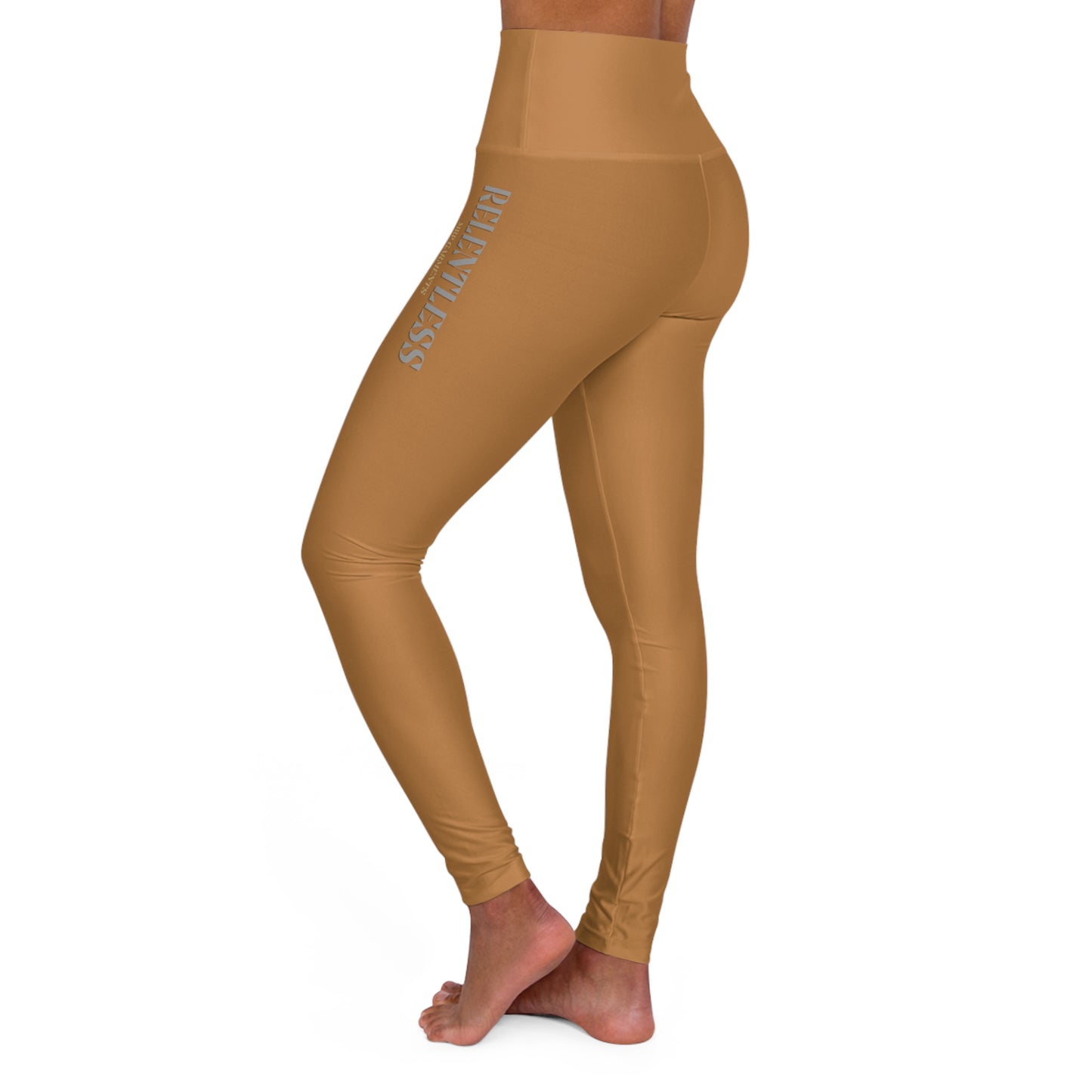 MRP Light Brown High Waisted Yoga Leggings (W)