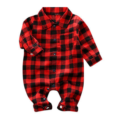 Plaid Onesie Jumpsuit