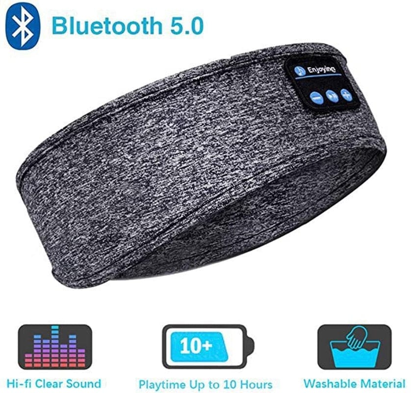 Sleeping Sports Headphones Headband W/ Bluetooth