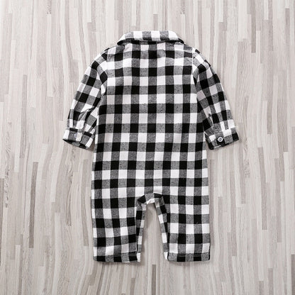 Plaid Onesie Jumpsuit