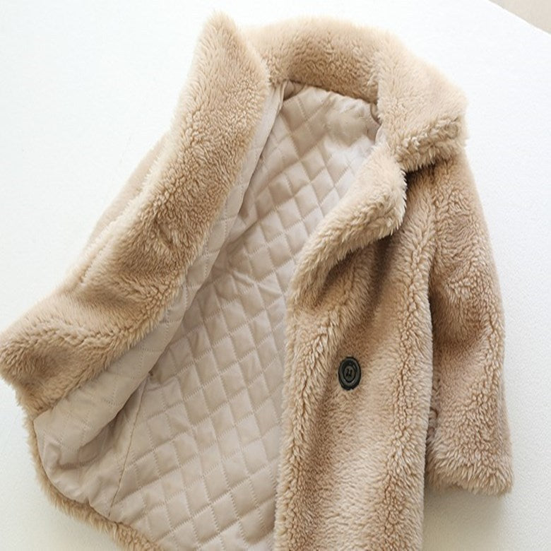 Fur Coat In Autumn And Winter Coat Kids