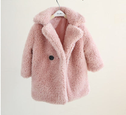 Fur Coat In Autumn And Winter Coat Kids